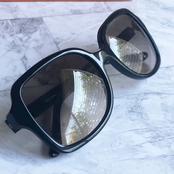 NEW Tory Burch 55mm Square Sunglasses - Picture 5 of 8